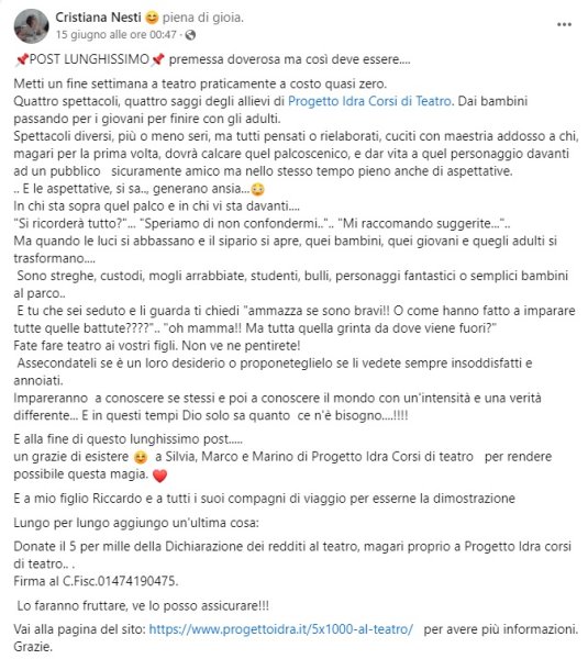 Post-di-una-mamma su FB