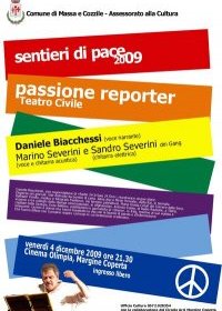 Passione Reporter - Teatro civile - Daniele Biacchessi